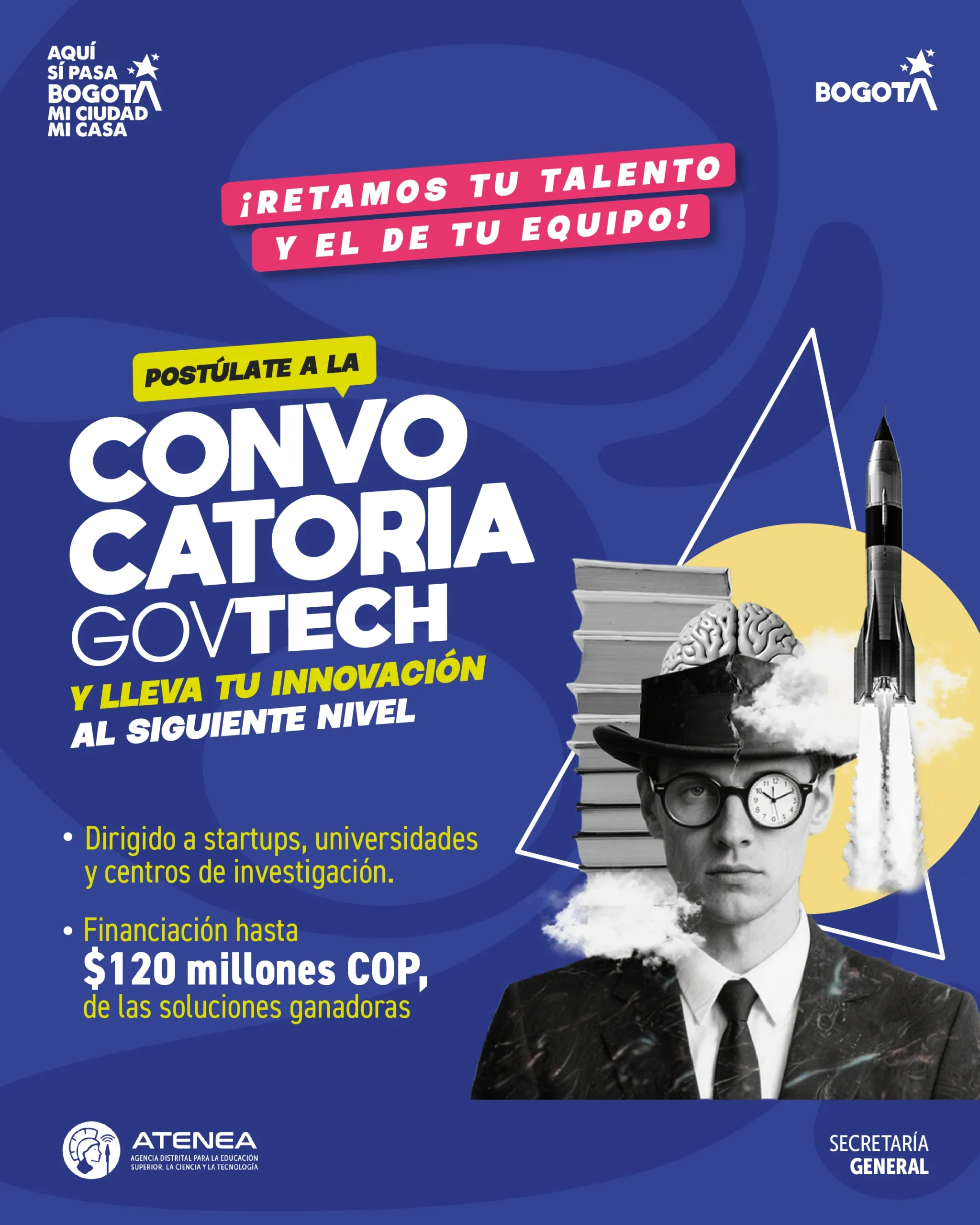 Convocatoria Govtech Bogotá — 120M + piloto
