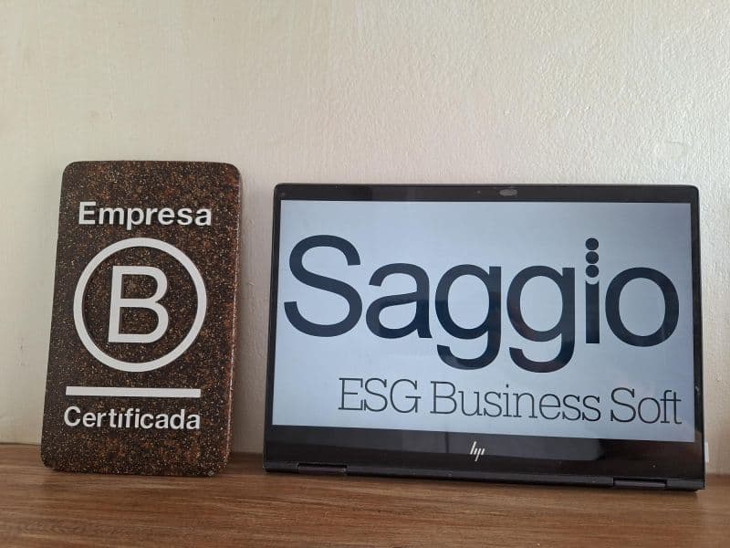 Saggio ESG Software — Empresa B Certificada