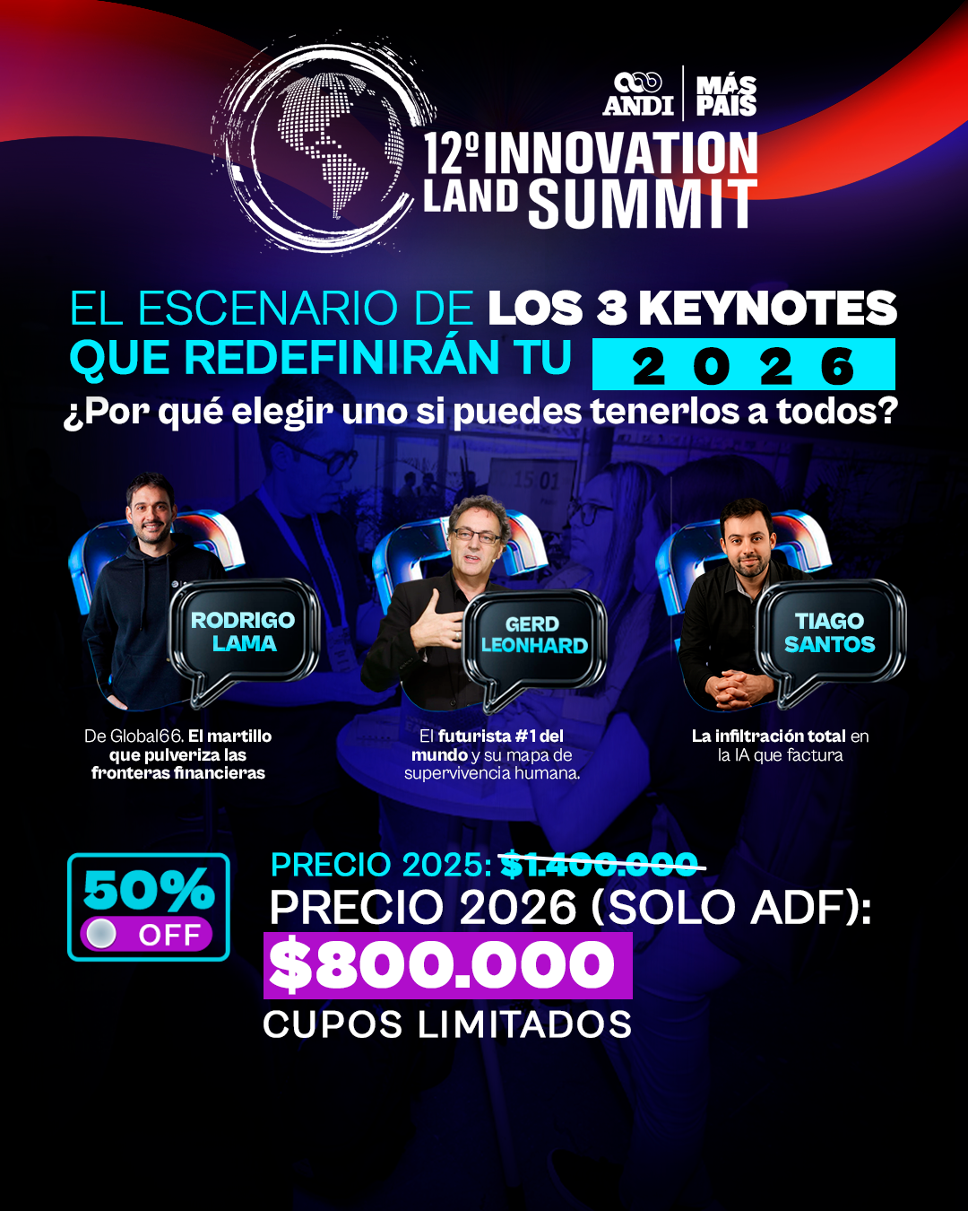 ILS 2026 · 50% OFF ADF