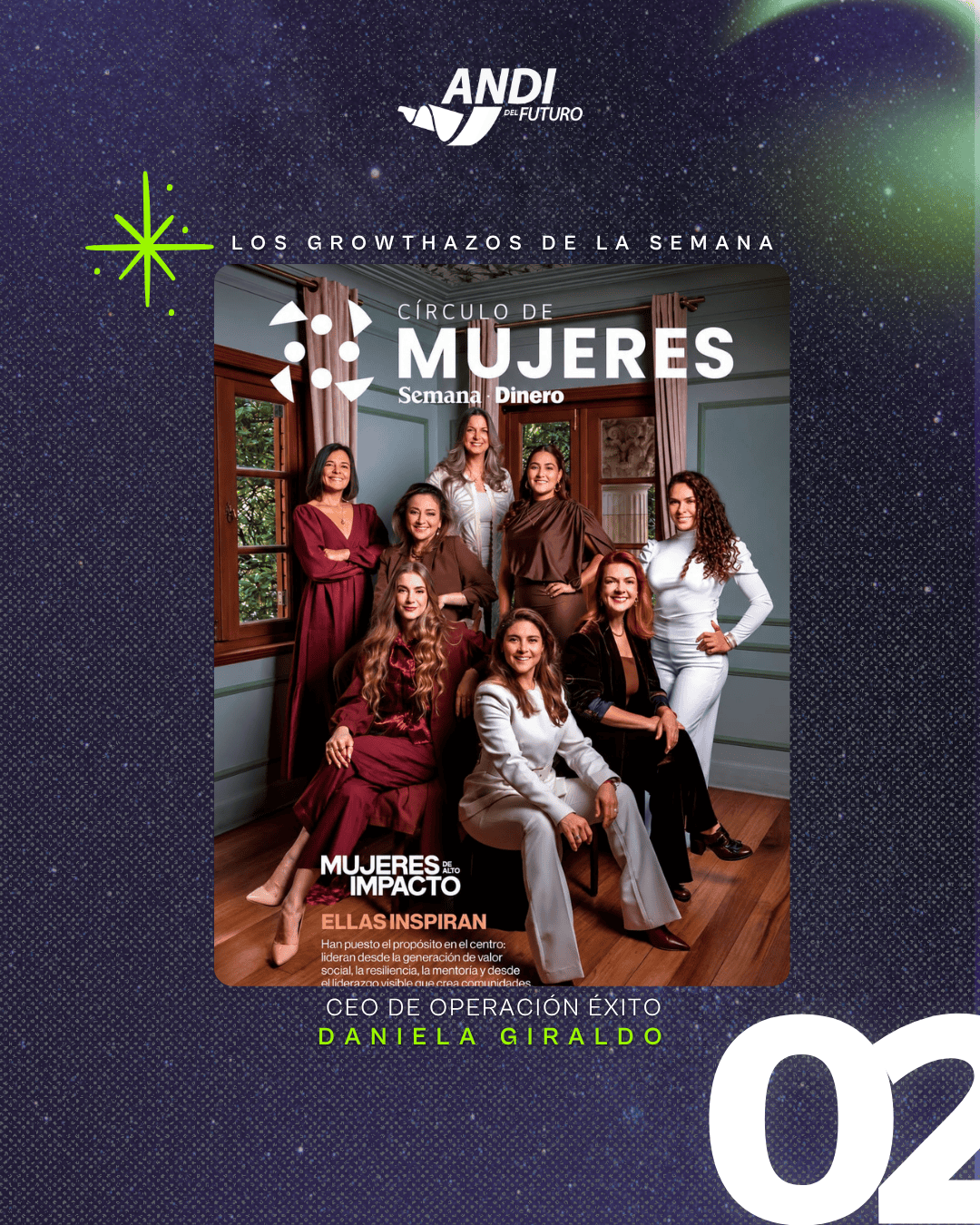 Daniela Giraldo, CEO de Operación Éxito, en el Círculo de Mujeres de Semana Dinero